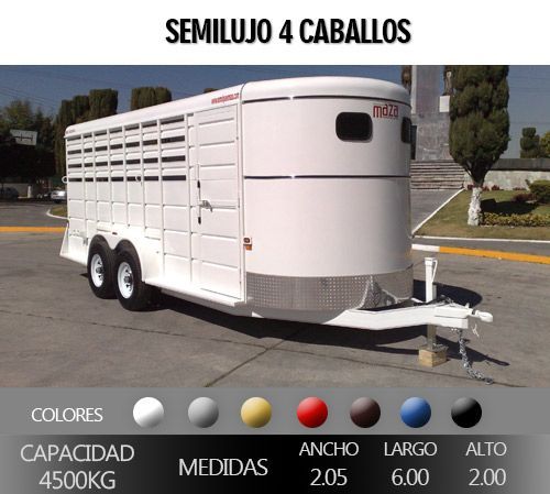 SEMILUJO4CABALLOS4500KG